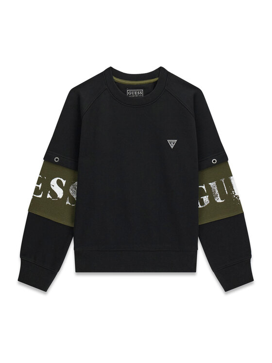 Guess Guess Sweatshirt L6BQ06 K5921 Schwarz Regular Fit