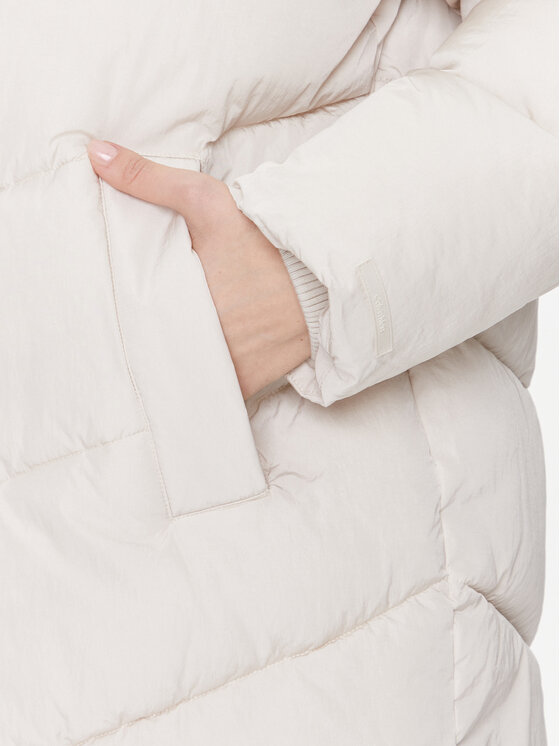 Calvin Klein Calvin Klein Geacă de iarnă Modern K20K205948 Écru Relaxed Fit