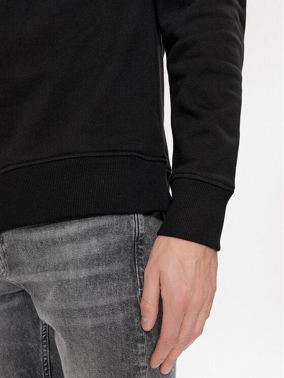 Calvin Klein Jeans Calvin Klein Jeans Μπλούζα Logo Repeat J30J324624 Μαύρο Regular Fit