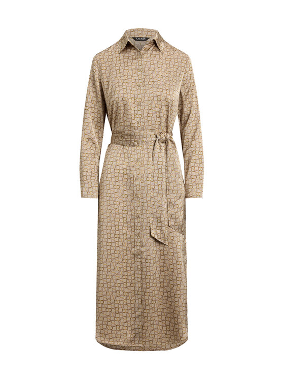 LAUREN RALPH LAUREN LAUREN RALPH LAUREN Hemdkleid 200979803001 Beige Regular Fit