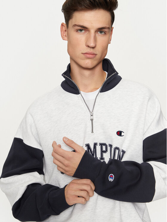 Champion Champion Majica dugih rukava 220435 Siva Regular Fit