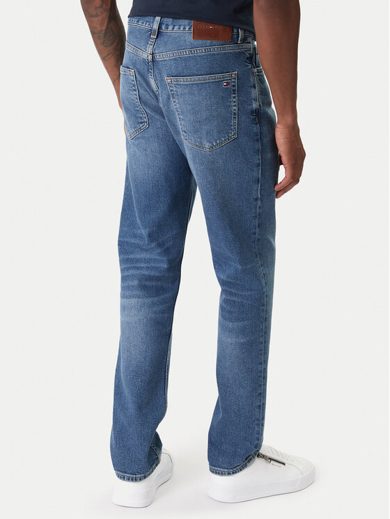 Tommy Hilfiger Tommy Hilfiger Jeansy Denton MW0MW41901 Niebieski Straight Fit