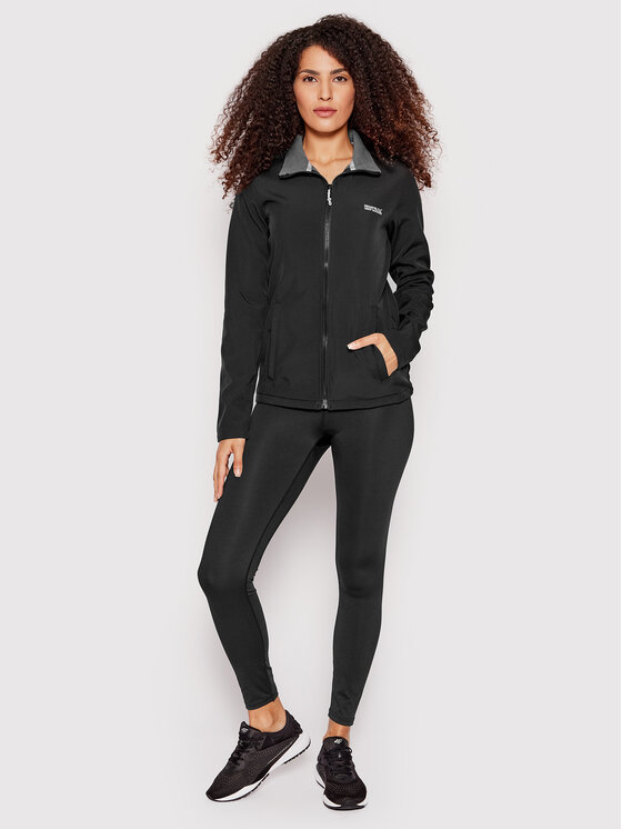 Regatta Regatta Softshellová bunda Connie V RWL209 Čierna Regular Fit