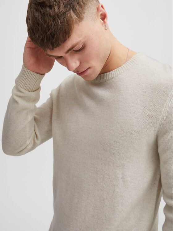 Solid Solid Maglione 21107341 Beige Regular Fit