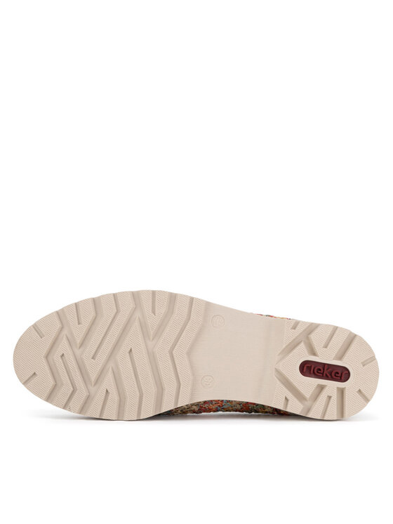 Rieker Rieker Mokasyny 45562-90 Kolorowy