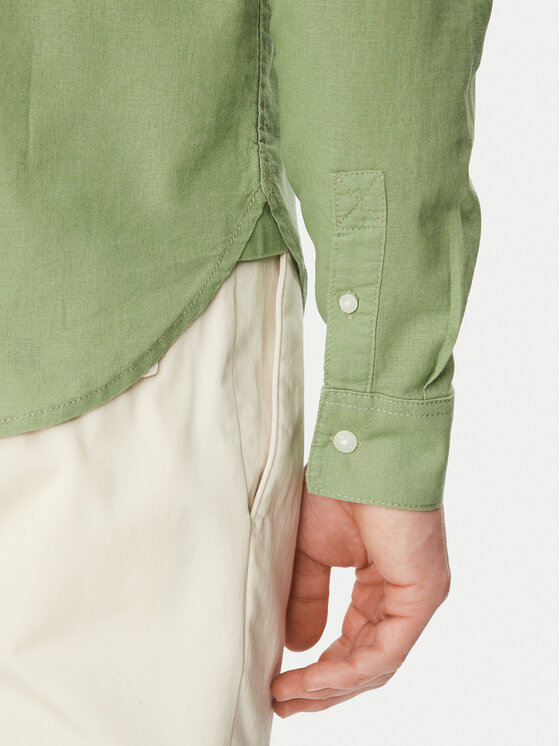 Blend Blend Košulja 20718400 Zelena Regular Fit