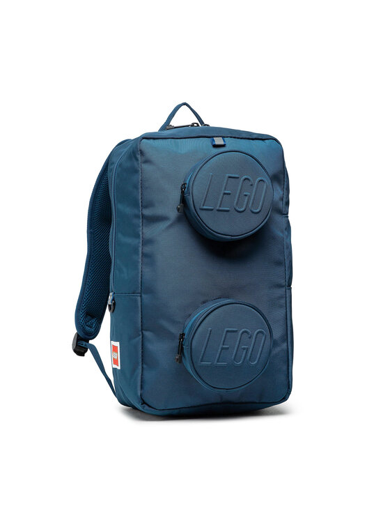 LEGO LEGO Hátizsák Brick 1x2 Backpack 20204-0140 Sötétkék