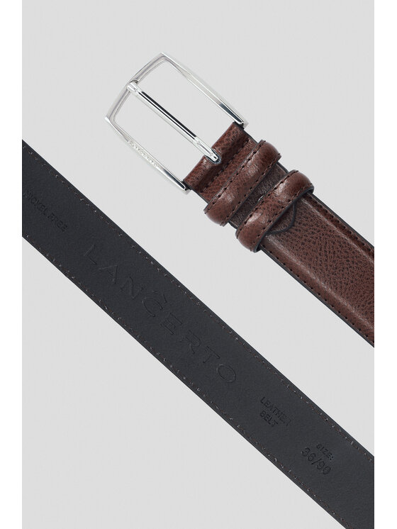 Lancerto Lancerto Pasek Męski Hector PS073124000003 Brązowy