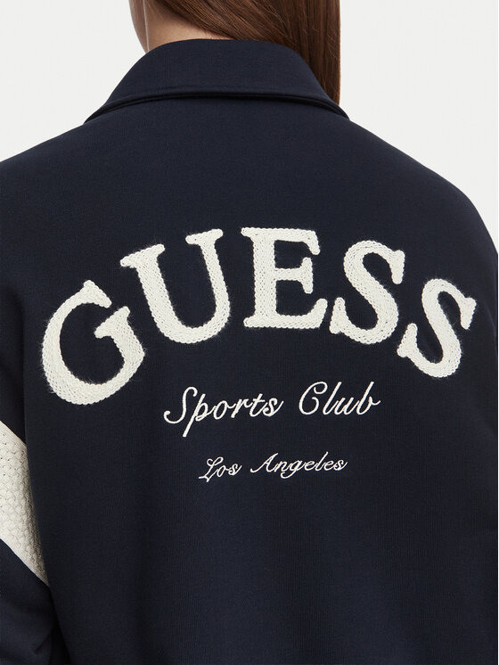 Guess Guess Куртка бомбер V6YL07 K4293 Cиній Regular Fit