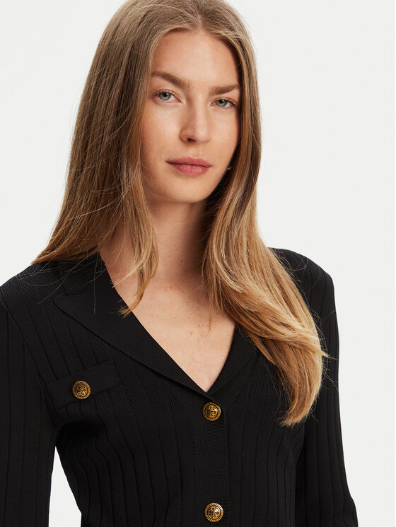 Guess Guess Ζακέτα W5YR11 Z0130 Μαύρο Regular Fit