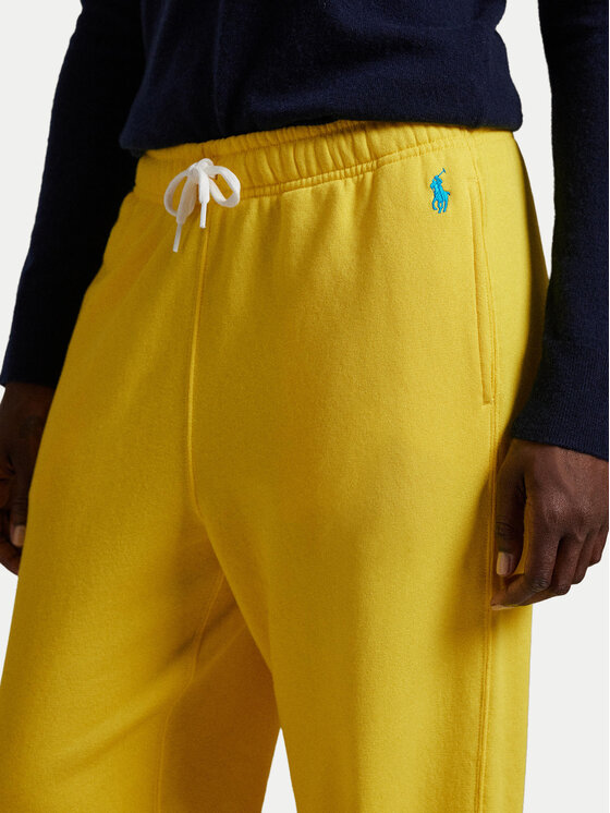 Polo Ralph Lauren Polo Ralph Lauren Spodnie dresowe 211935585014 Żółty Regular Fit