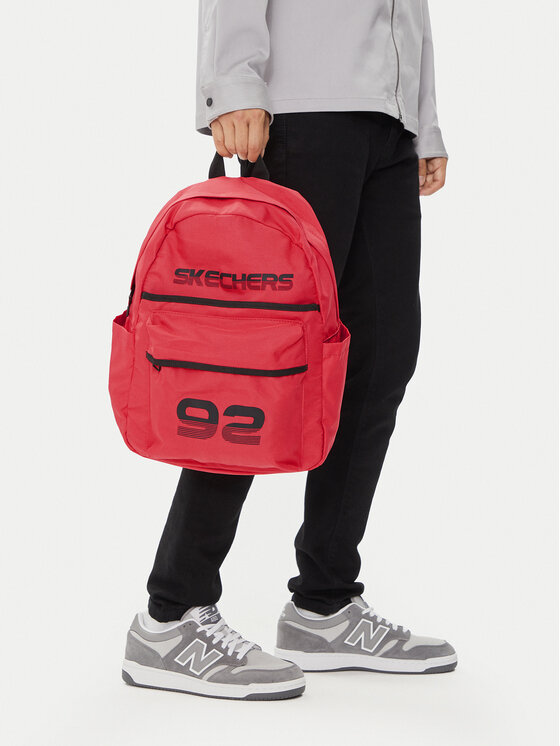 Skechers Skechers Plecak Skechers Downtown Backpack Czerwony