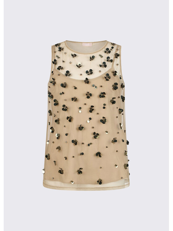 Liu Jo Liu Jo Top WA6310J3860P9240 Beige Regular Fit