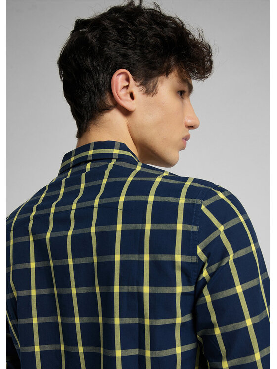 Lee Lee Camicia RIDER SHIRT Blu Regular Fit