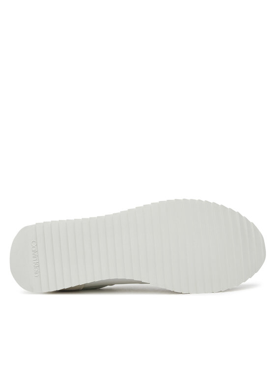 Calvin Klein Calvin Klein Αθλητικά Low Top Lace Up Mix HM0HM01554 Λευκό