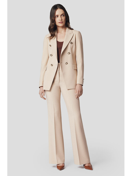 Lancerto Lancerto Marynarka Canes MA073125000008 Beżowy Slim Fit