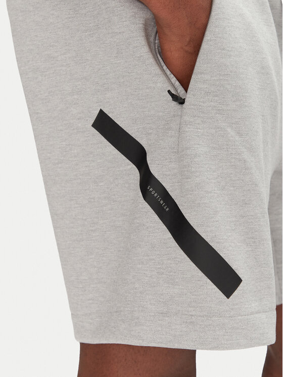 adidas adidas Спортни шорти Z.N.E. JJ4892 Сив Regular Fit