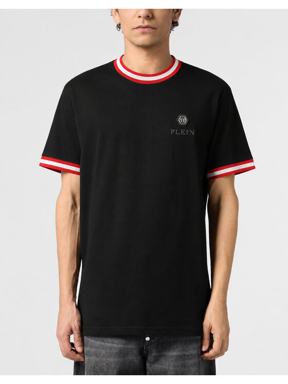 PHILIPP PLEIN PHILIPP PLEIN T-Shirt 31306 Czarny Regular Fit