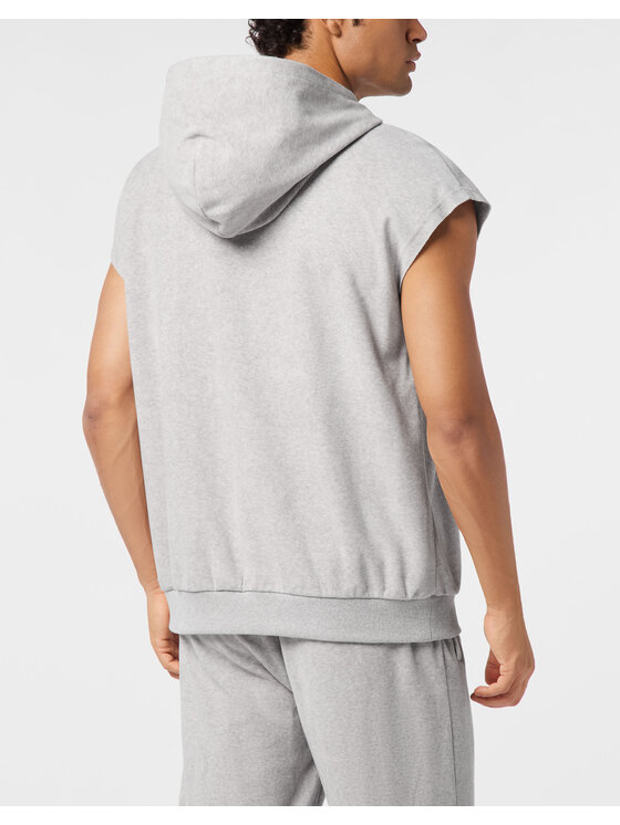 Plein Sport Plein Sport Gilet 24051 Grigio Straight Fit