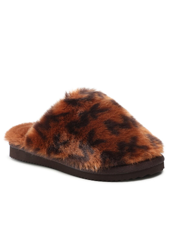 MICHAEL Michael Kors MICHAEL Michael Kors Пантофи Janis Slipper 40F1JAFA2Y Кафяв