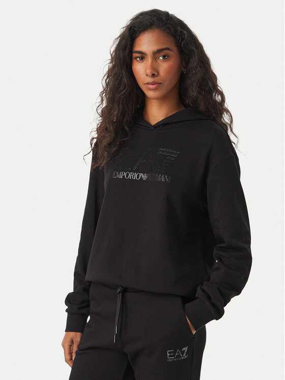 EA7 Emporio Armani Hanorac 7W000537 AF15831 MC043 Negru Regular Fit
