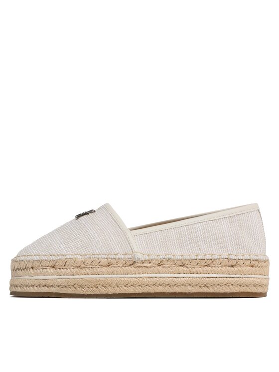 Tommy Hilfiger Tommy Hilfiger Espadryle Th Woven Espadrille FW0FW07343 Beżowy