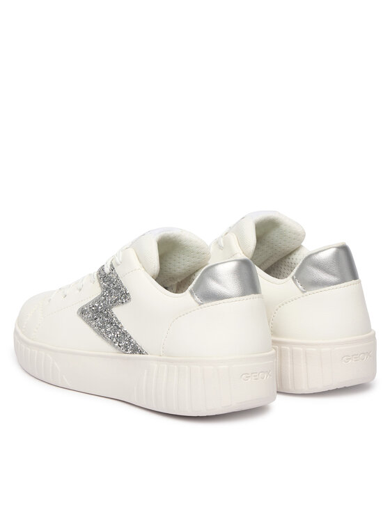 Geox Geox Sneakers J Mikiroshi Girl J45DVA 054EW C0007 D Alb