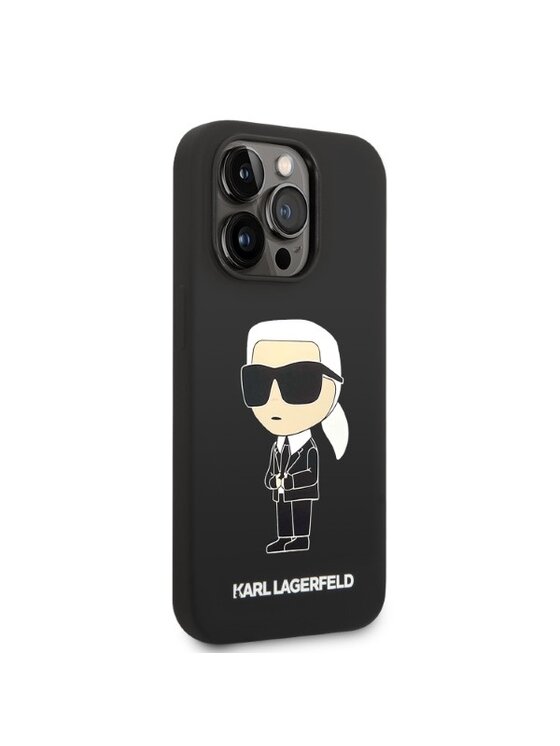 KARL LAGERFELD KARL LAGERFELD Etui na telefon Ikonik Czarny