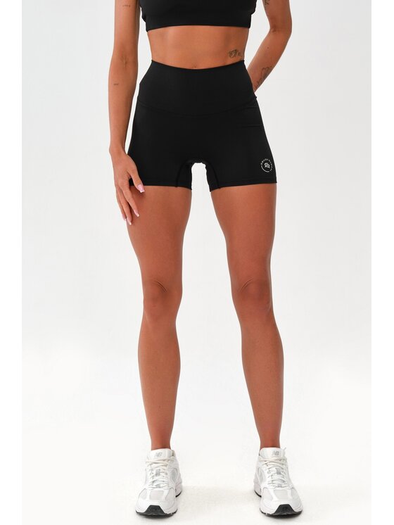 ROUGH RADICAL ROUGH RADICAL Pantaloncini sportivi ZOYA PUSH-UP SHORTS Nero Slim Fit
