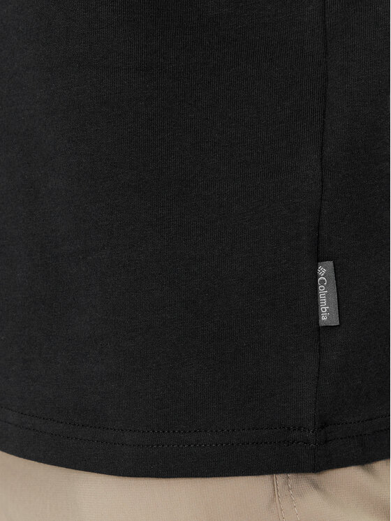 Columbia Columbia Tričko Explorers Canyon™ 2036451 Čierna Regular Fit