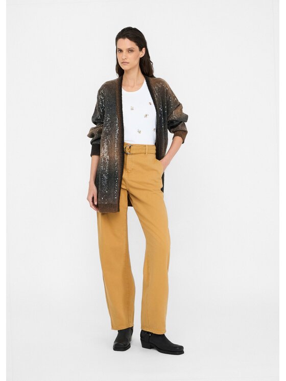 Liu Jo Liu Jo Cardigan MF5248MA14RS9472 Marrone Regular Fit