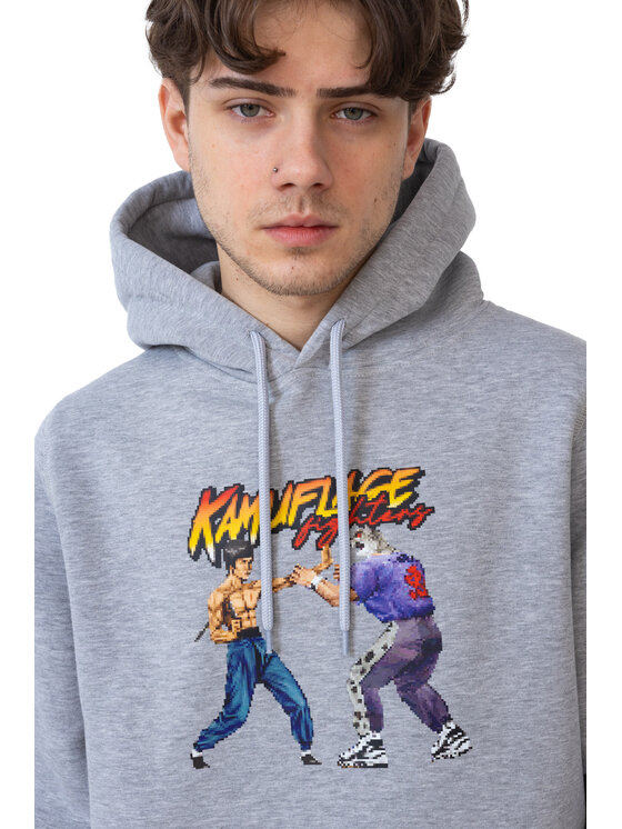 Kamuflage Kamuflage Bluza Kamuflage Endgame Szary Comfortable Fit