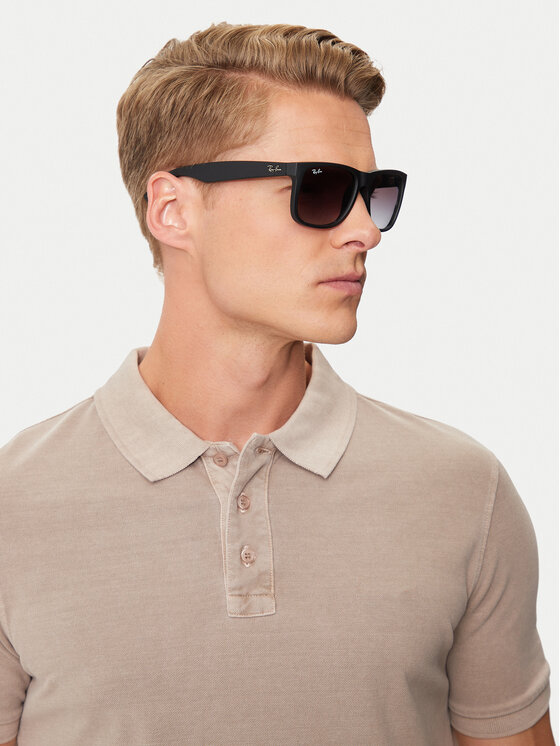 Ray-Ban Ray-Ban Γυαλιά ηλίου Justin Classic 0RB4165 601/8G Μαύρο