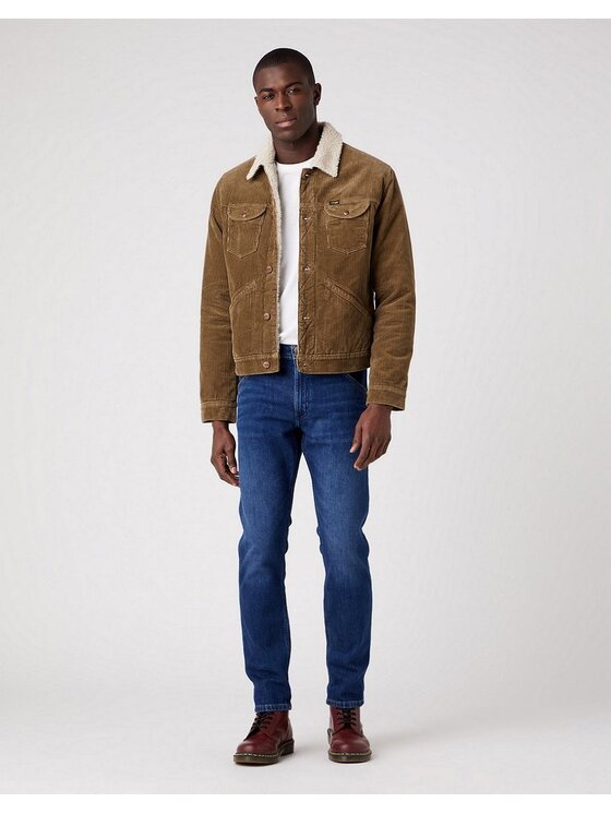Wrangler Wrangler Giacca di transizione 124MJ Marrone Regular Fit