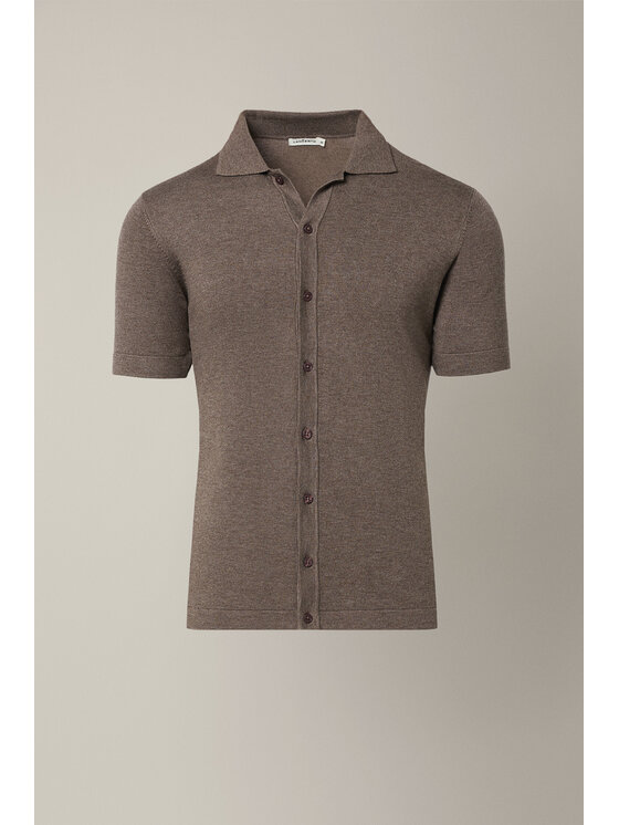 Lancerto Lancerto Polo Renato PO073126000024 Brązowy Regular Fit