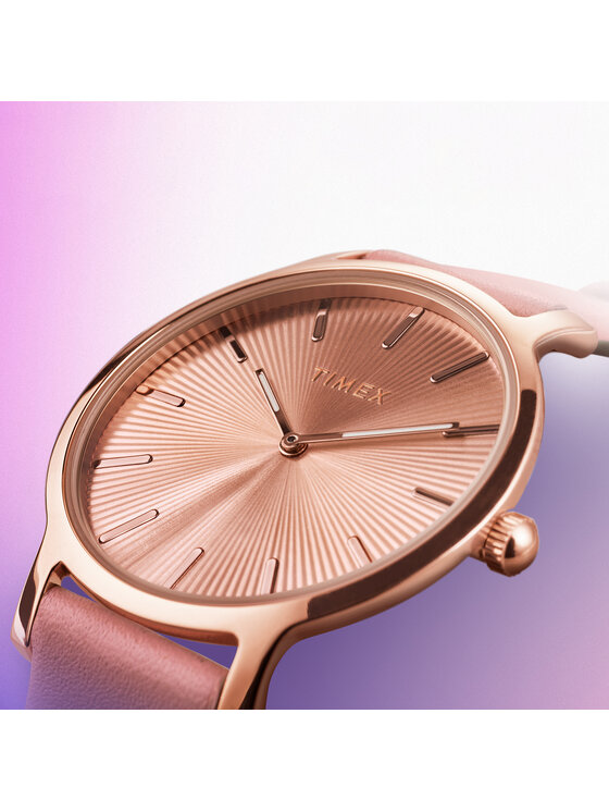 Timex Timex Zegarek TW2V66900 Różowy