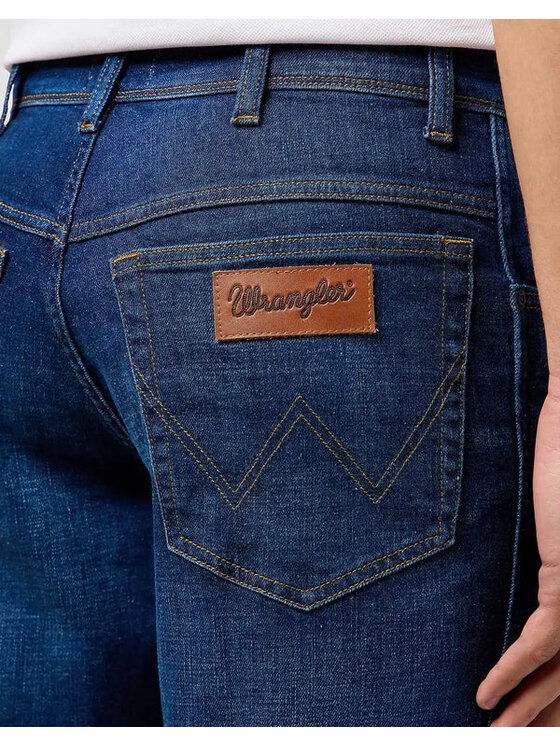 Wrangler Wrangler Jeansy TEXAS SLIM Niebieski Slim Fit