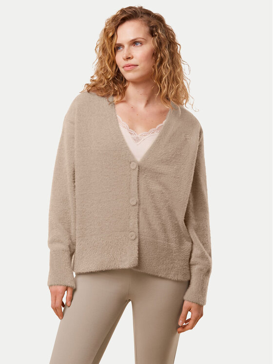 Triumph Triumph Cardigan Smart Thermal 10221469 Bej Regular Fit
