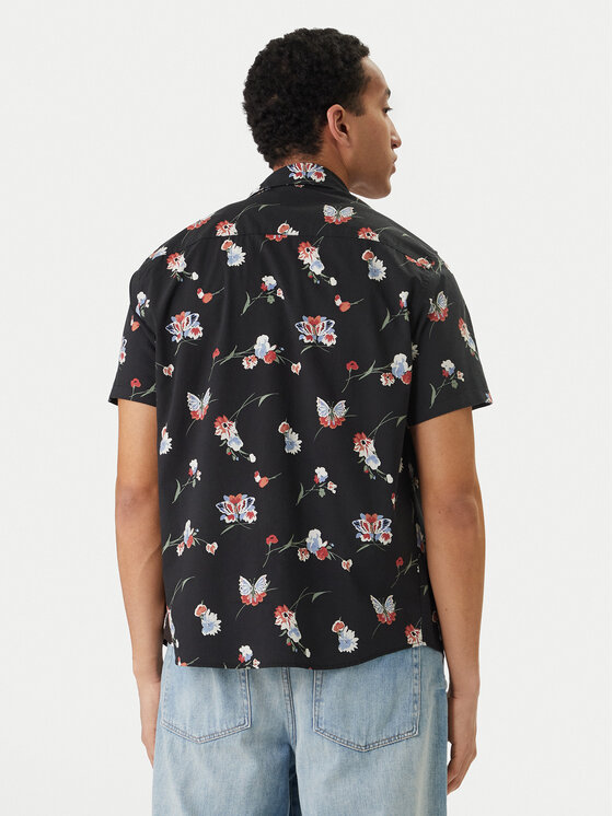 RVCA RVCA Košile Morning Glory AVYWT00490 Černá Regular Fit