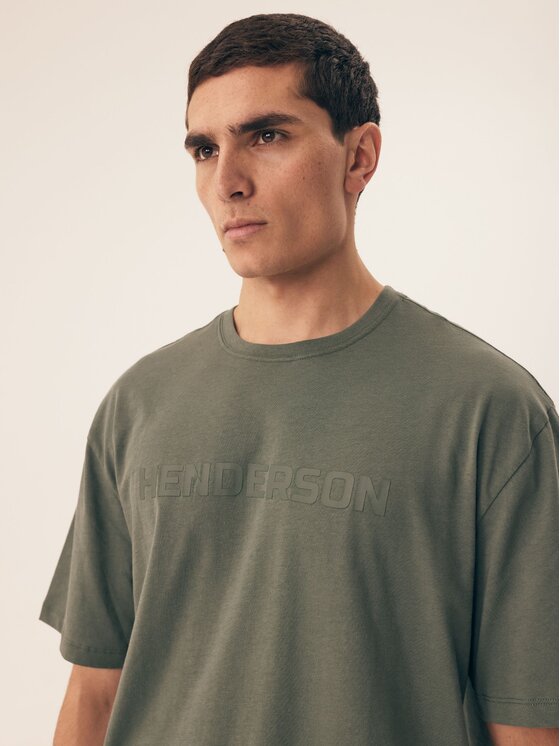 Henderson Henderson Piżama 42795 Khaki Regular Fit