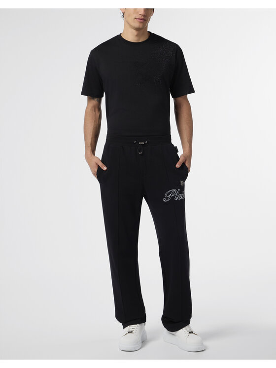 PHILIPP PLEIN PHILIPP PLEIN Spodnie dresowe 29890 Czarny Jogger Fit