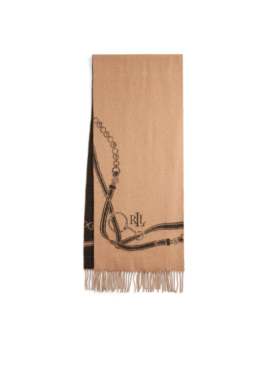 LAUREN RALPH LAUREN LAUREN RALPH LAUREN Kepurės ir šaliko komplektas LAUREN RALPH LAUREN-454P04494001 Smėlio