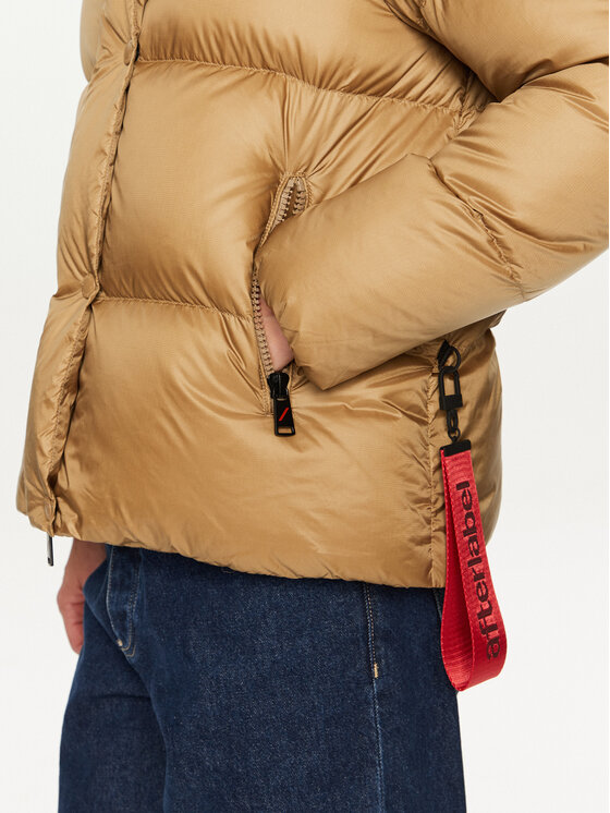After Label After Label Kurtka puchowa Kipnuk A00043 Beżowy Regular Fit