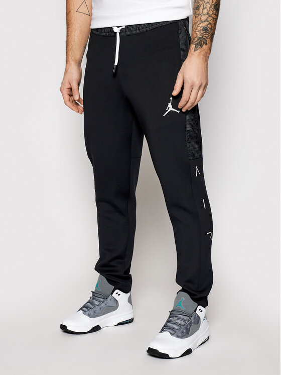 Nike Pantalon jogging Jordan Air CV3172 Noir Standard Fit
