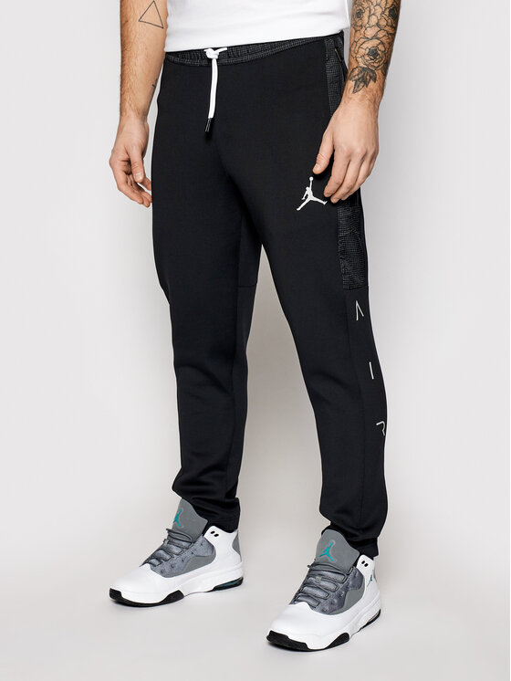 Nike Nike Спортивні штани Jordan Air CV3172 Чорний Standard Fit