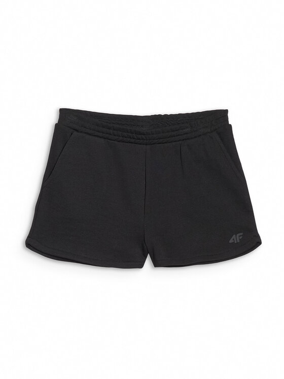 4F 4F Szorty sportowe BASIC+ Czarny Regular Fit
