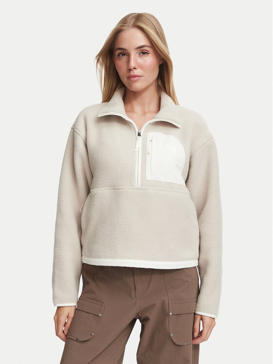 The North Face The North Face Polar Yumiori Off-Peak NF0A8EV0 Bej deschis Relaxed Fit