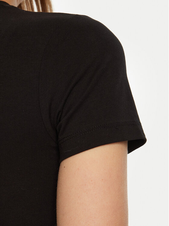Guess Jeans Guess Jeans T-Shirt W5RI59 J1314 Schwarz Regular Fit