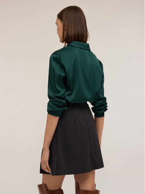 Motivi Motivi Camicia 5192Q000846N015 Verde Regular Fit