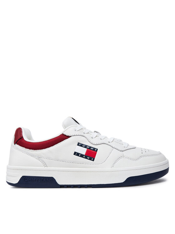 Tommy Jeans Snīkeri (New)Tjm Cupsole Leather Ess EM0EM01443 Balts